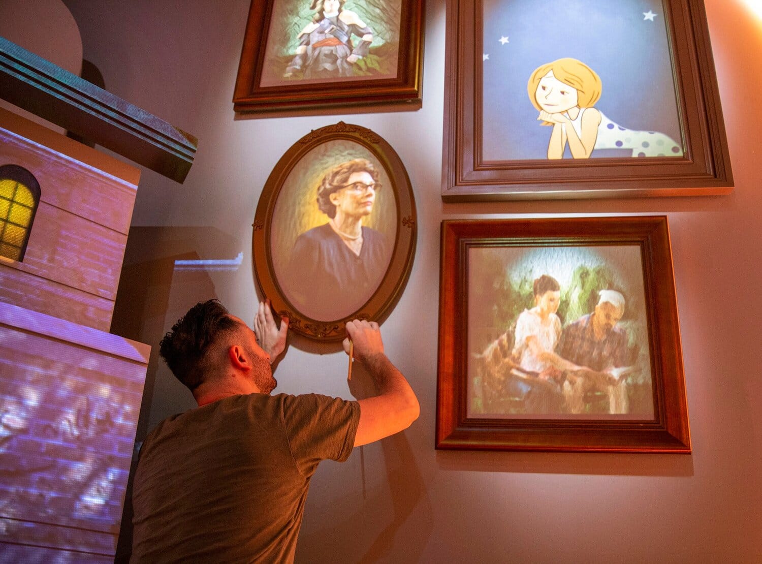 Bernard putting the finishing touches on SCADStory.